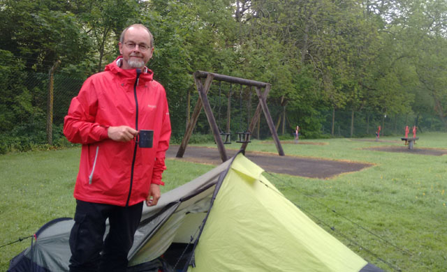 pennine way campsite tent swings walking hiking long distance trail england