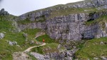 limestone karst landscape yorkshire dales pennine way england