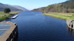 Caledonian Canal heading into Loch Oich on the Great Glen Way