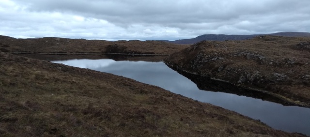 lochan in the highlands of scotland