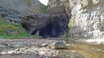 smoo cave at durness scotland